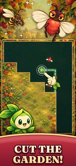 Cut the garden